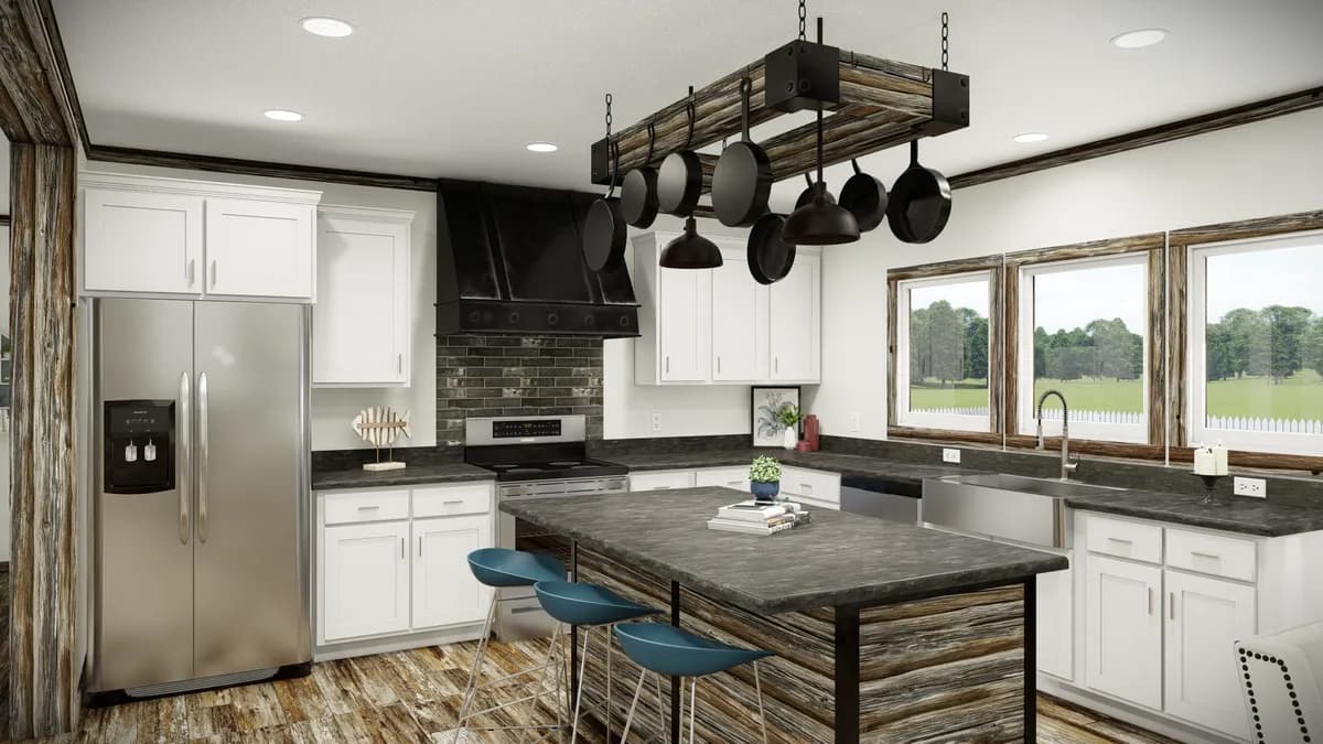 The sumner kitchen home features
