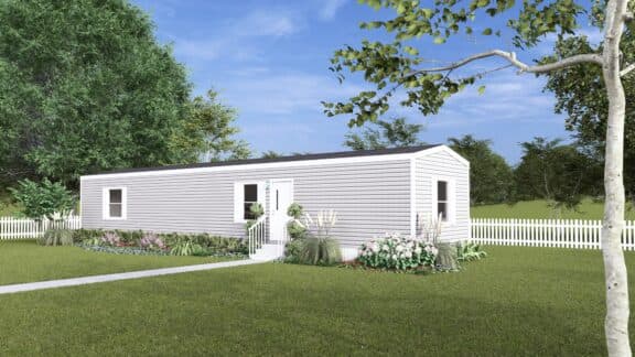 Dogwood hero, elevation, and exterior home features