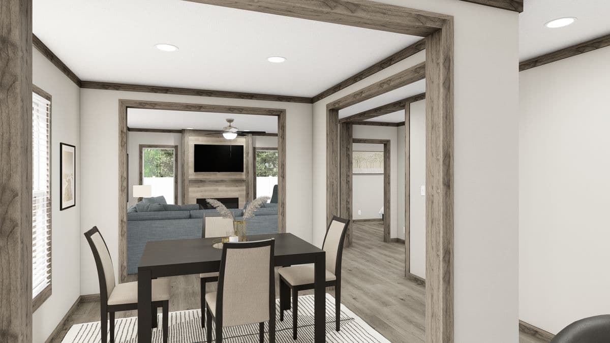 The madison interior home features