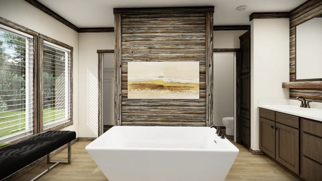 The anderson ii bathroom home features