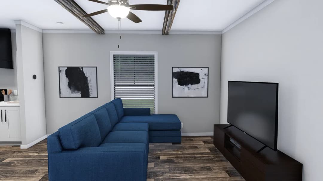 The hollywood interior home features